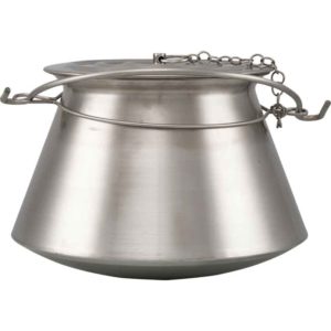 Medieval Cooking Pot - Stainless Steel