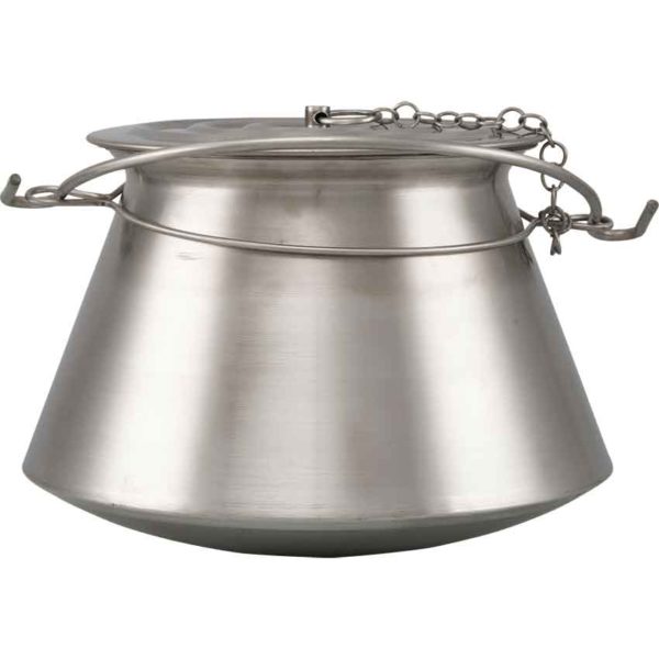 Medieval Cooking Pot - Stainless Steel