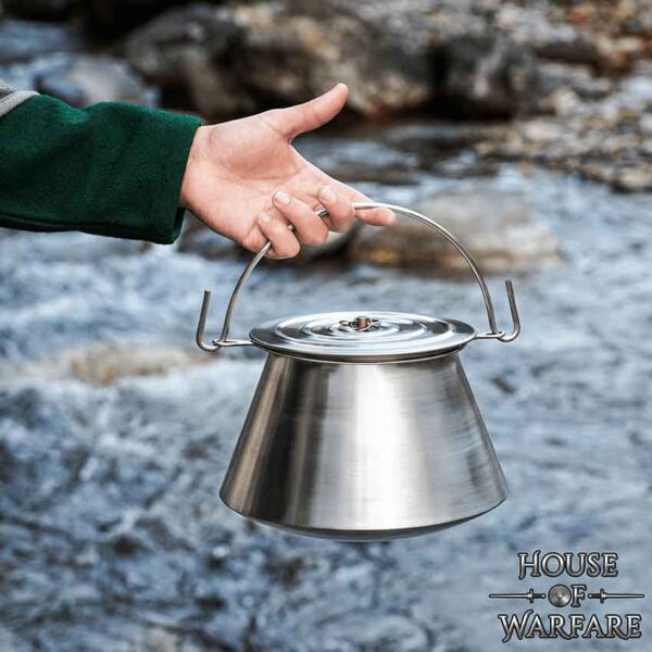 Medieval Cooking Pot - Stainless Steel