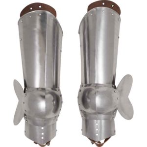 Classic Knight 3/4 Steel Leg Armour