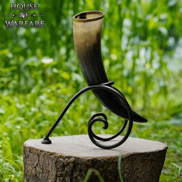 Swirl Drinking Horn Stand