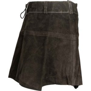 Nuala Suede Leather Skirt - MY101047 - Medieval Collectibles