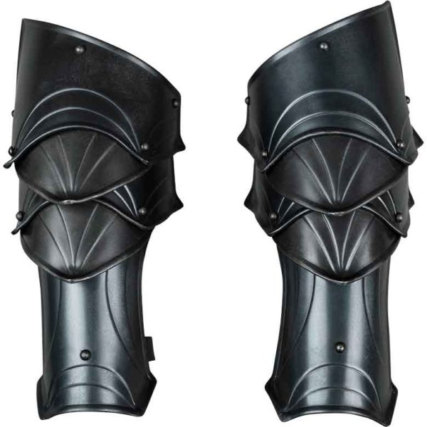 Blackened Dragomir Bracers