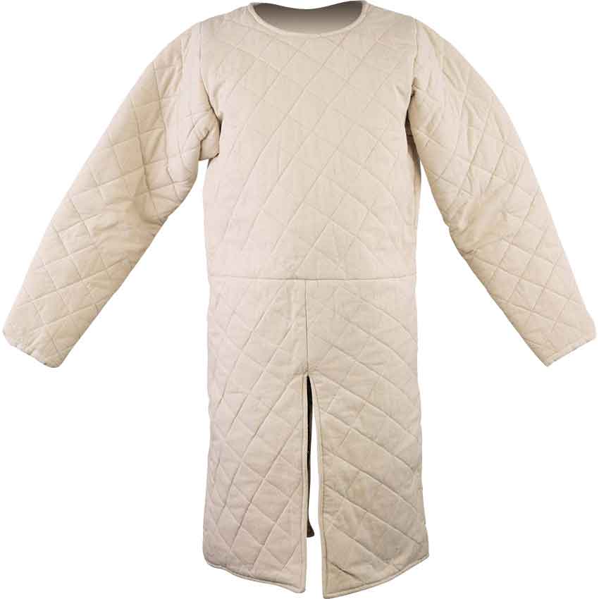 Knightly Long Sleeve Gambeson - Ecru