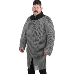 Aluminum and Rubber Long Sleeve Chainmail Hauberk - HW-701333 ...