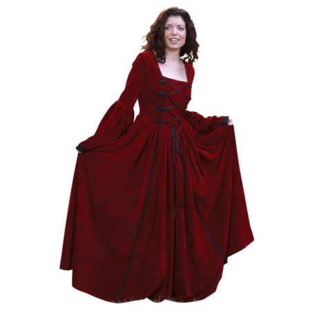 Scarlet Dream Dress - 100608 - Medieval Collectibles