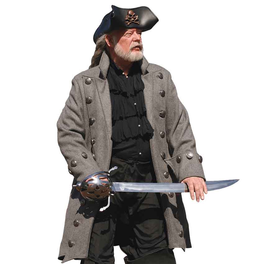 authentic pirate captain coat