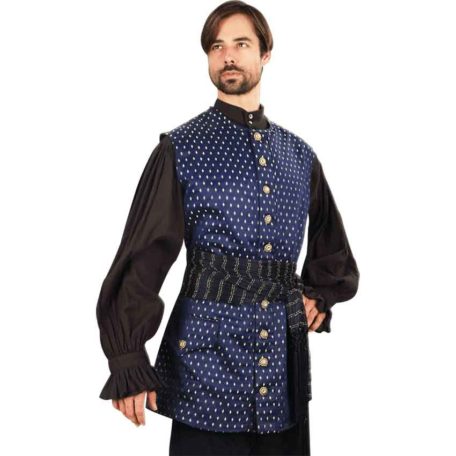 Scoundrel Long Pirate Vest - 101625 - Medieval Collectibles