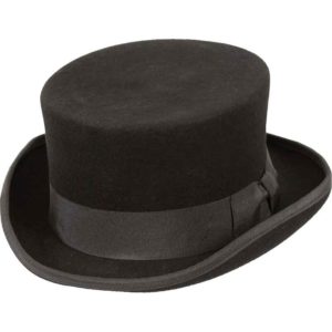 Low Rise Wool Top Hat