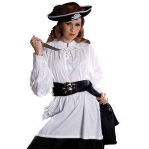 Pirate Shirt Women Renaissance Top Off Shoulder Medieval Blouse Short  Sleeve Puff Peasant Top Beige Small at  Women's Clothing store