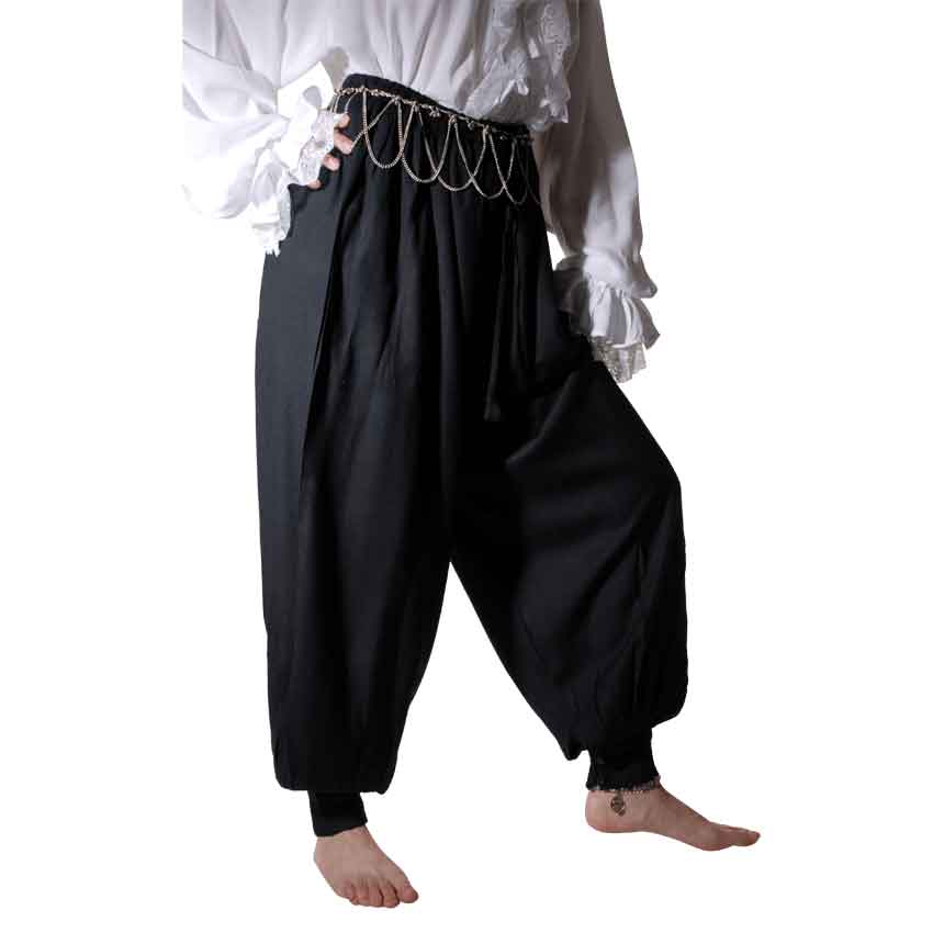 Harem Pants Unisex Medieval Renaissance Pirate XS-XXXL Rayon NEW MC1016