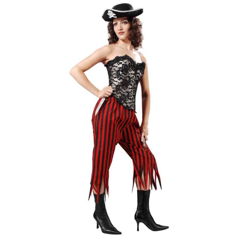 Rachel Wall Striped Pants - DC1087 - Medieval Collectibles