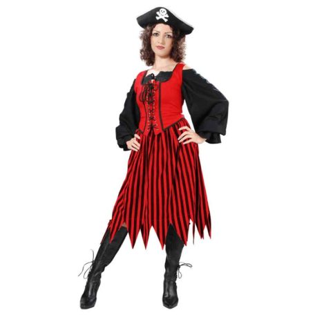 Alvilda Striped Skirt - DC1089 - Medieval Collectibles