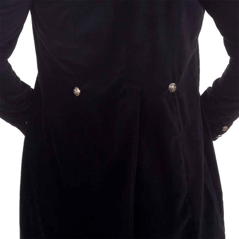 Black Velvet Gentlemans Tailcoat