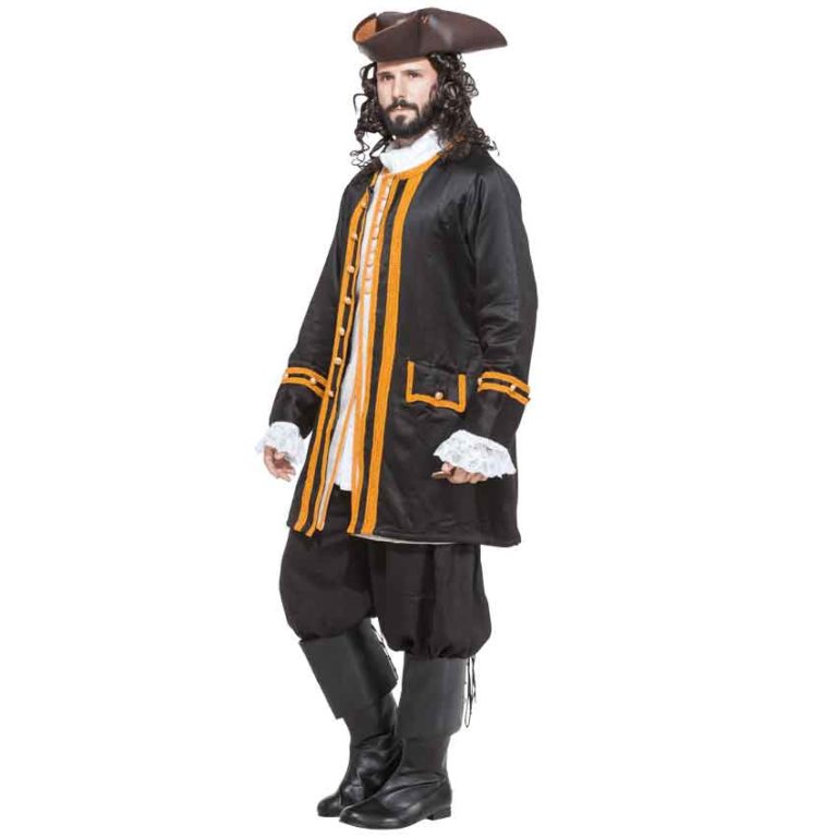 Black Admiral Norrington Coat