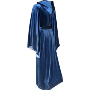 Hooded Velvet Robe - MCI-612 - Medieval Collectibles