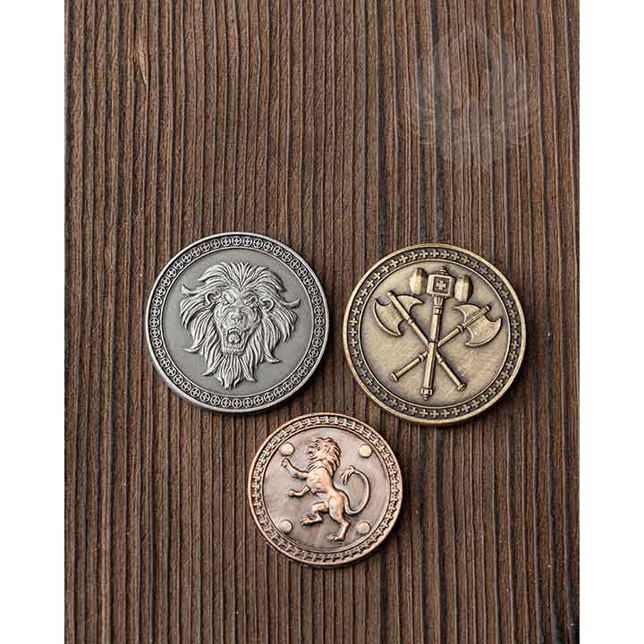 Set of 10 Copper LARP Coins - MY100687 - LARP Distribution