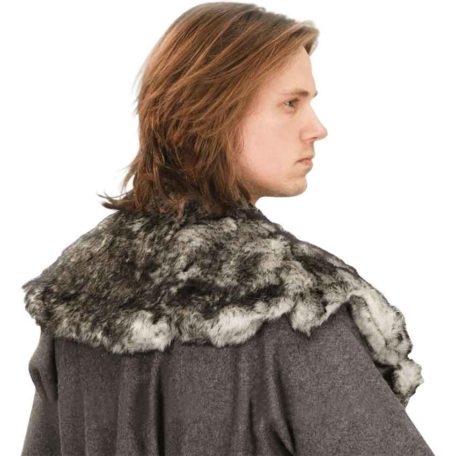 Wolf Fur Collar - 101731 - Medieval Collectibles