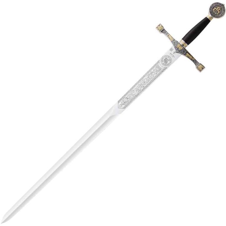 Silver and Gold Excalibur - 501460 - Medieval Collectibles