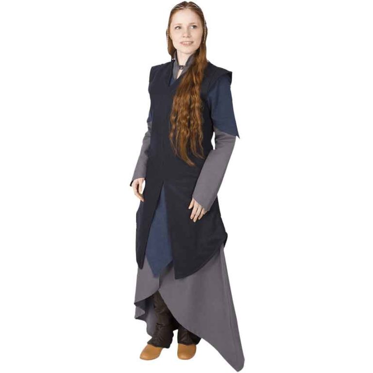 Womens Elvish Winter Tunic - BG-1072 - Medieval Collectibles
