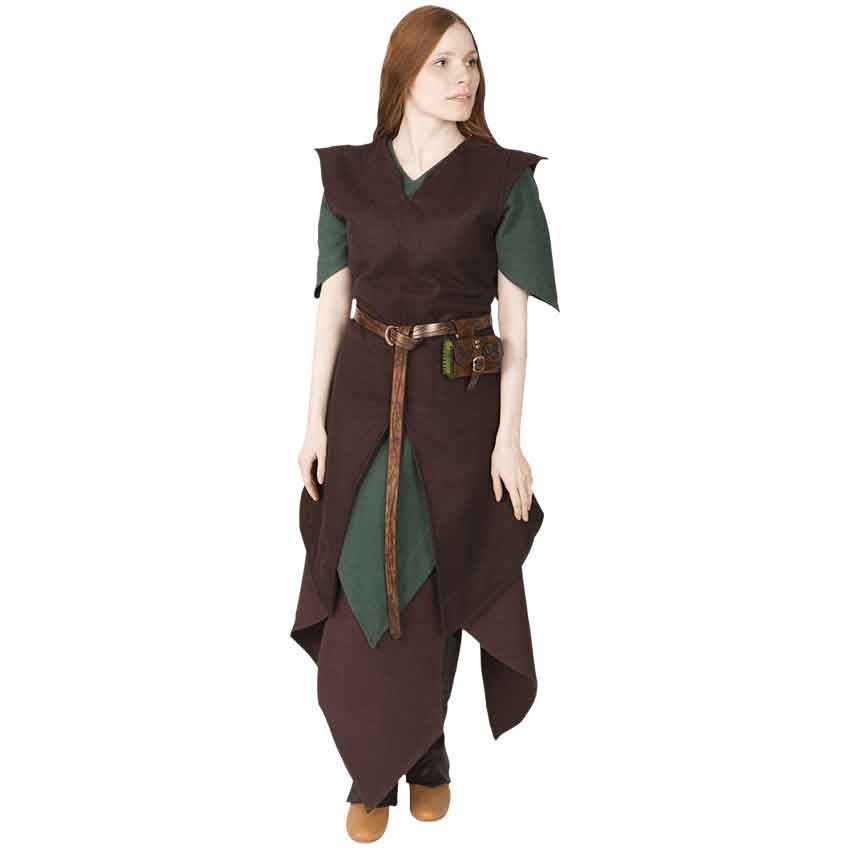Womens Elvish Winter Tunic - BG-1072 - Medieval Collectibles