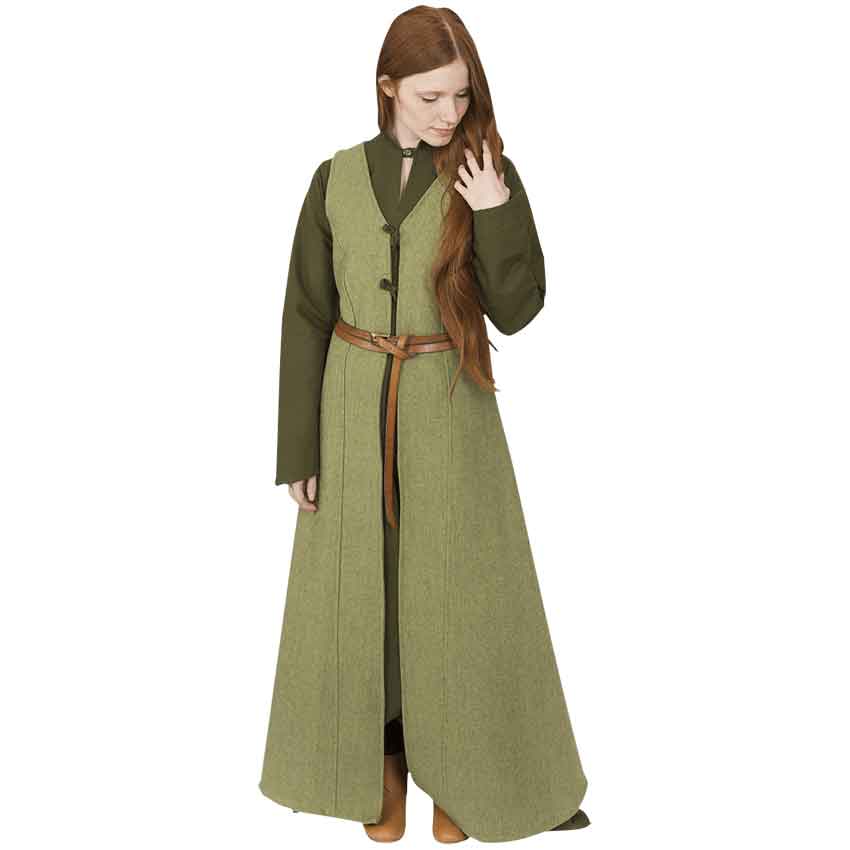 Womens Medieval Sleeveless Coat - Bg-1083 - Medieval Collectibles