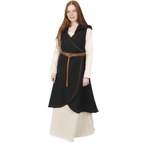 Late Medieval Wrap Dress - BG-1085 - Medieval Collectibles