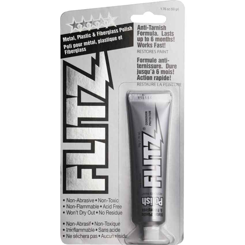 Flitz Multi-Purpose Polish and Cleaner Liquid for Metal, Plastic