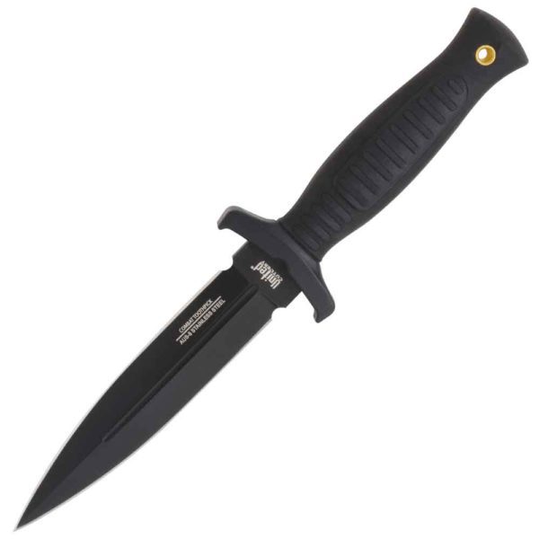 Combat Commander Boot Knife Black With Shoulder Harness