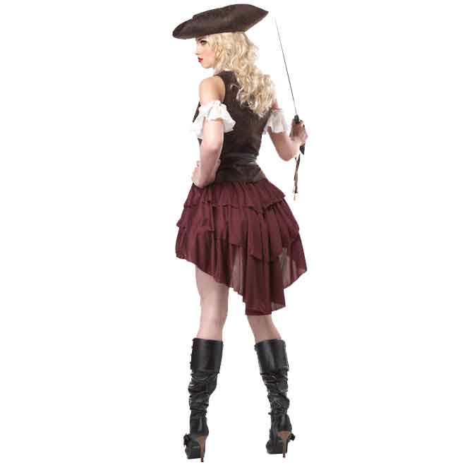 Splendiferous Costumes High Seas Swashbucklin Pirate Women's Costume  X-Large 16-18 
