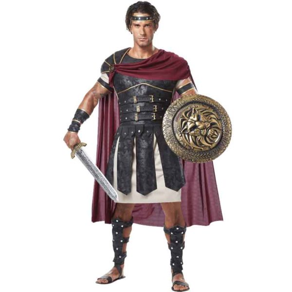 Mens Armored Roman Gladiator Costume - CAL-01258 - Medieval Collectibles