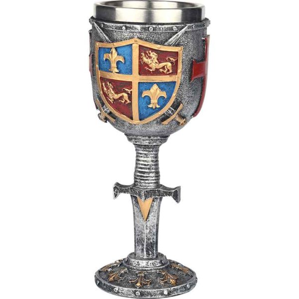 Medieval Heraldry Goblet