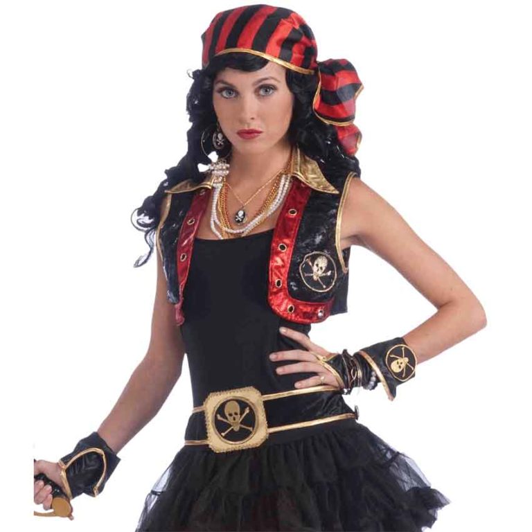 Mens Deluxe Pirate Captain Costume - CAL-01397 - Medieval Collectibles