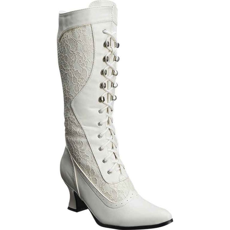 Lady Victoria Lace Boots - FW1120 - Medieval Collectibles