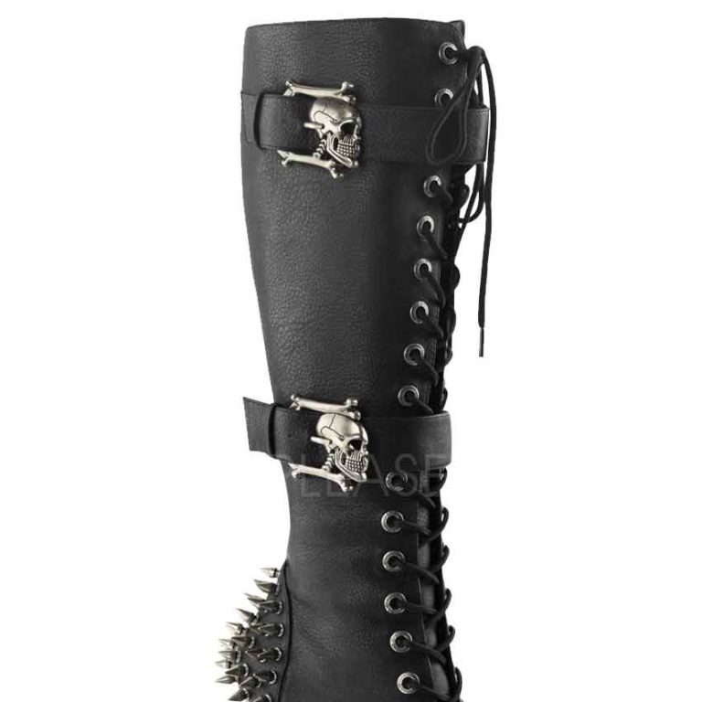 Knee High Goth Punk Heeled Boots