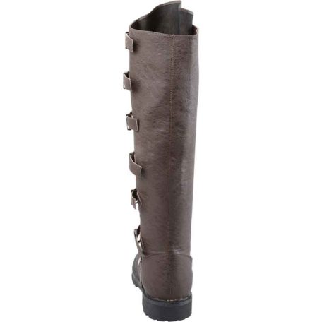 Multi-Buckle Knee High Boots