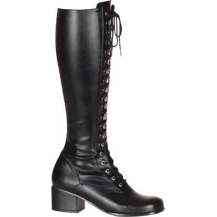 heeled combat boots