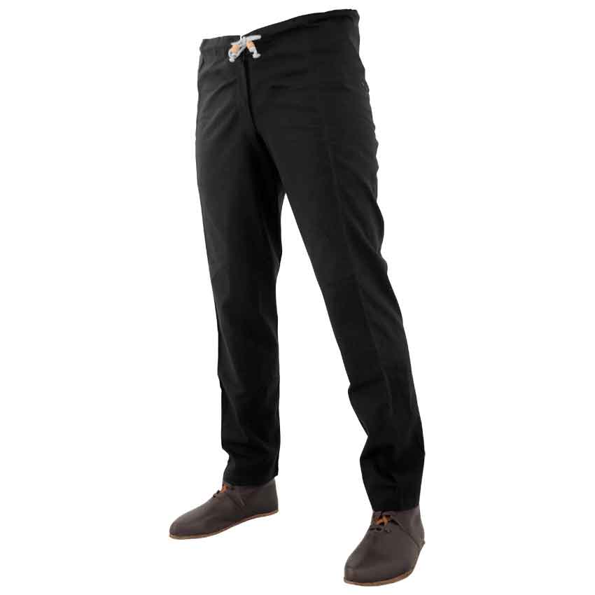 Medieval and Renaissance Store - Renaissance Cotton Pants Black ONLY