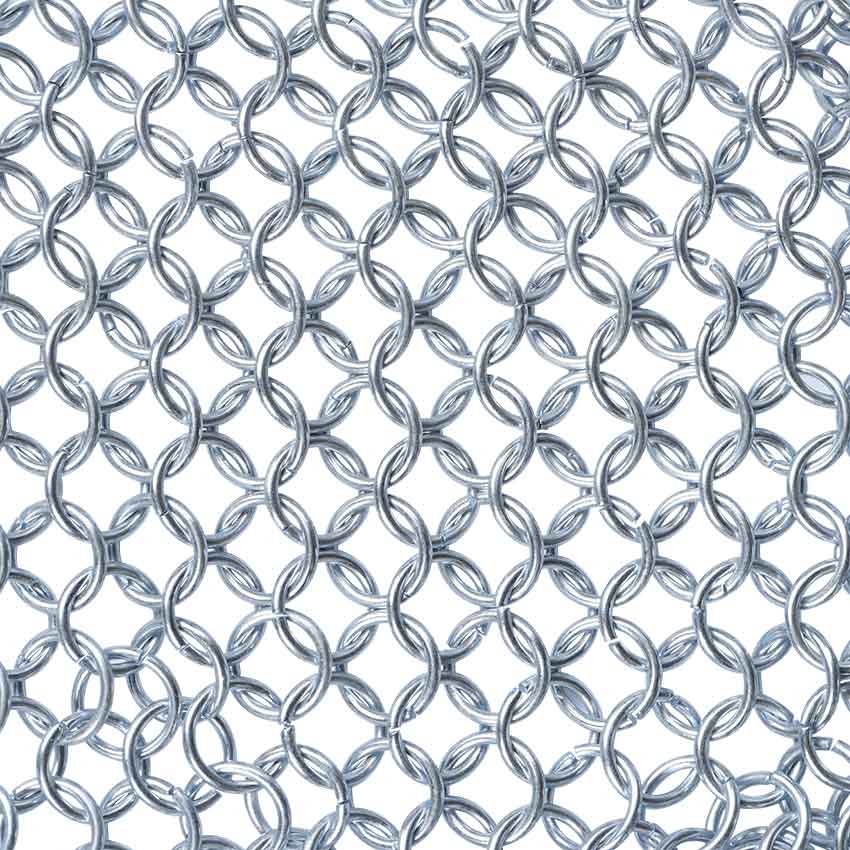 Round Ring Butted Chainmail Coif | Steel by Medieval Collectibles