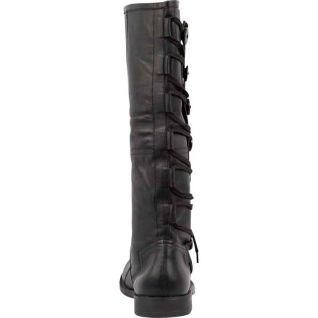 Medieval Knight Boots - Black - HW-701458BK - Medieval Collectibles