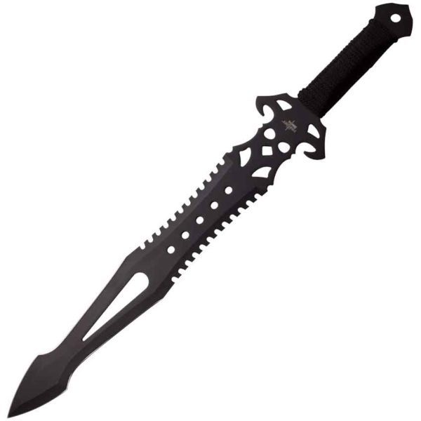 Black Adventurer Fantasy Short Sword