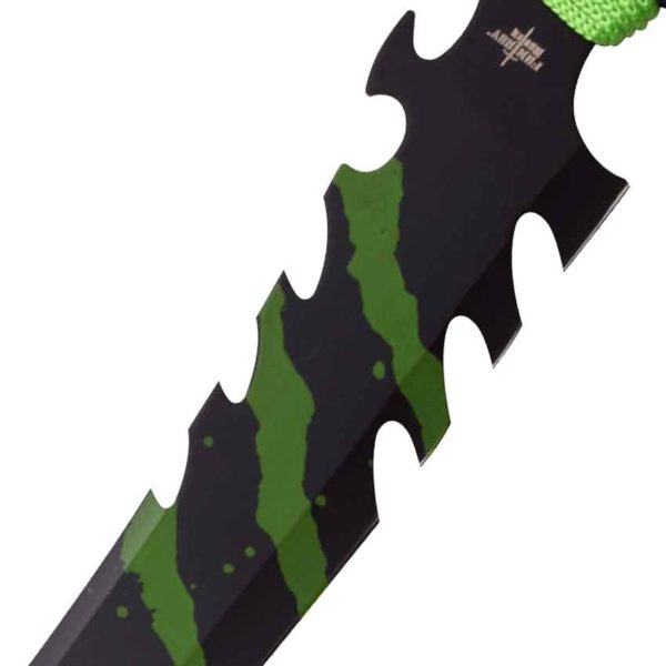 Green Claw Marks Fantasy Sword