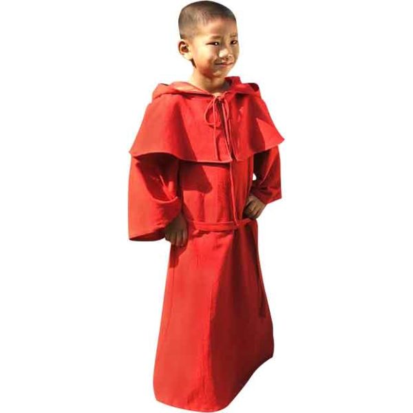 Childs Hooded Medieval Robe