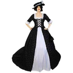 Countess Italian Style Dress - MCI-190 - Medieval Collectibles