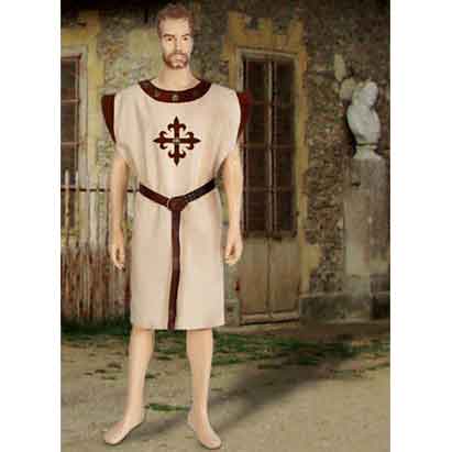 Noble Knights Tunic With Cross - MCI-251 - Medieval Collectibles