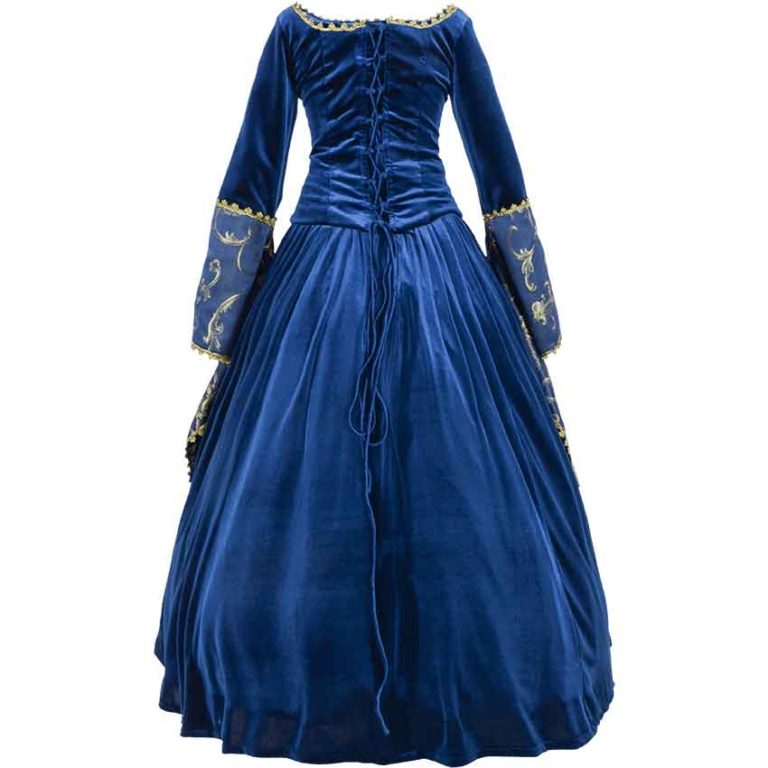 Graceful Royal Velvet Gown - MCI-588 - Medieval Collectibles