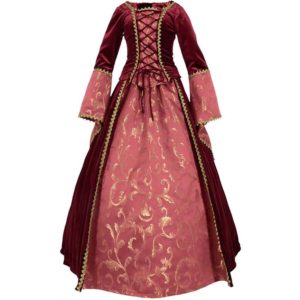 Graceful Royal Velvet Gown - MCI-588 - Medieval Collectibles