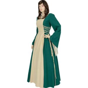 Side Laced Medieval Maiden Dress - MCI-626 - Medieval Collectibles