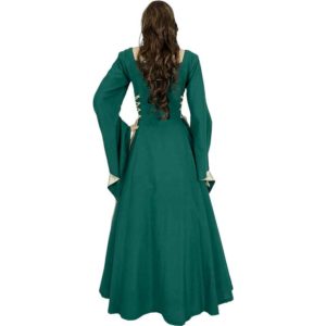 Side Laced Medieval Maiden Dress - MCI-626 - Medieval Collectibles