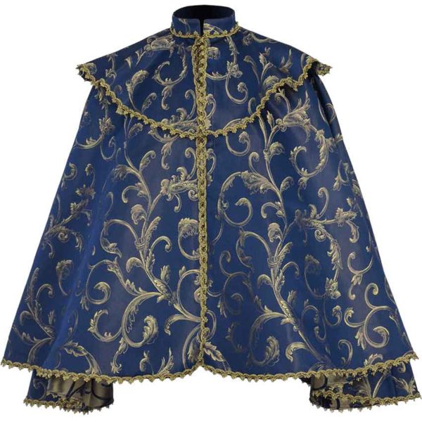 Nobles Brocade Short Cape